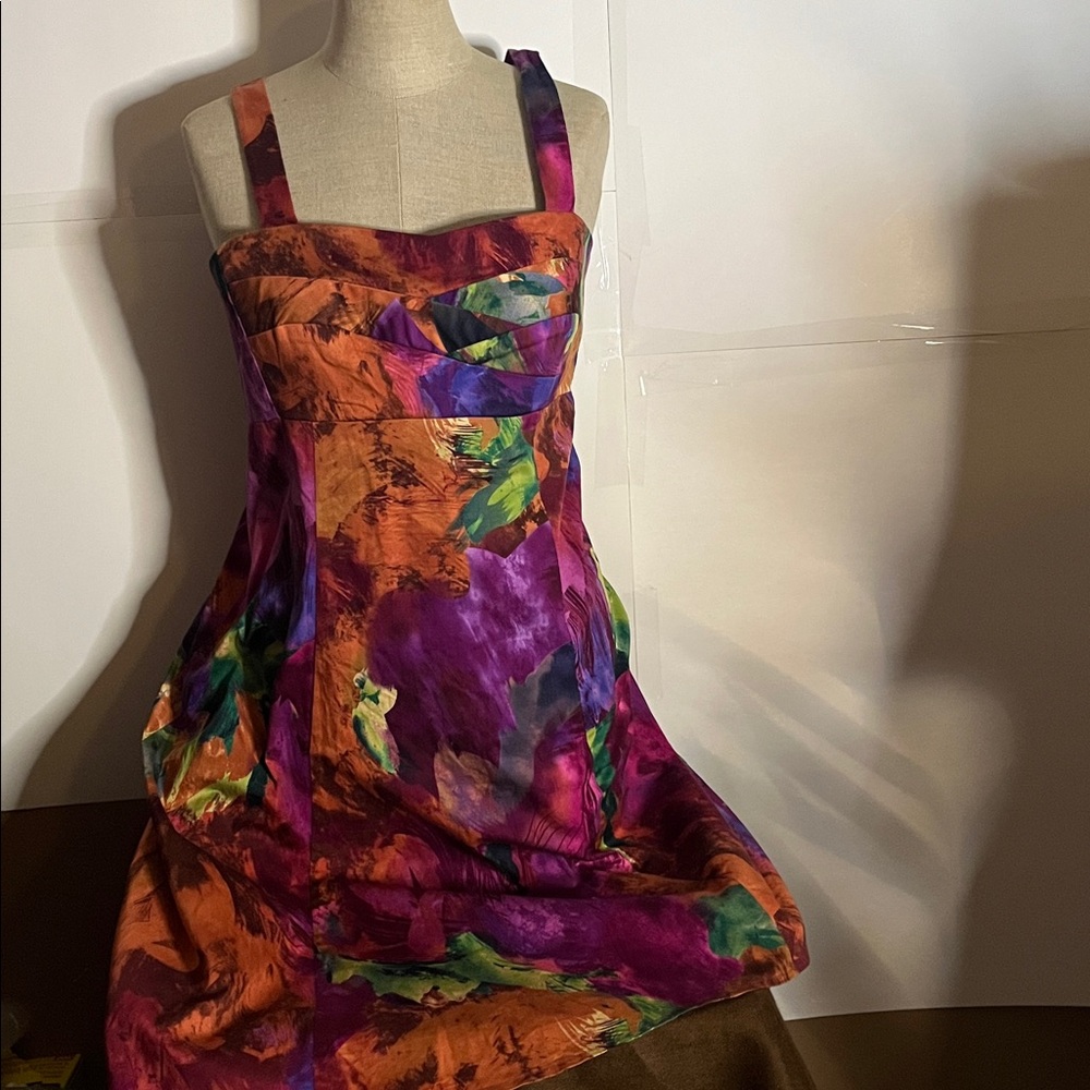 😄Madison Leigh multicoloured strappy dress 12